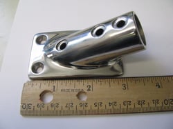 Picture of Sea-Dog Line Rectangular Rail Base Fitting - Stainless Steel