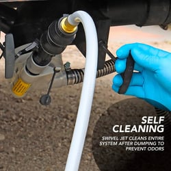 Valterra SewerSolution Extension Hose with Pump Head and Adapters — image 4