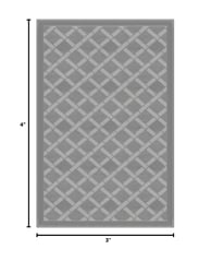 Picture of Lippert Components Reversible All-Weather RV Patio Mat