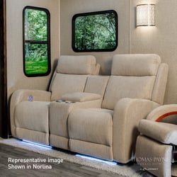 Lippert Components Seismic Hand Power Recliner with Massage and Heat — image 6