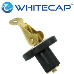 Whitecap Industries Brass Baitwell Plug — image 2
