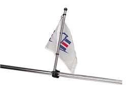 Sea-Dog Line Adjustable Rail Mount Flagpole Stainless Steel Marine Flag — image 2