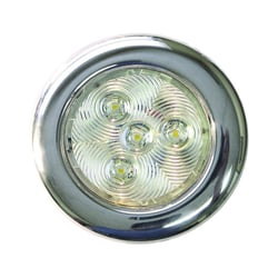 Picture of T-H Marine Stainless Steel LED Puck Light Courtesy Lights