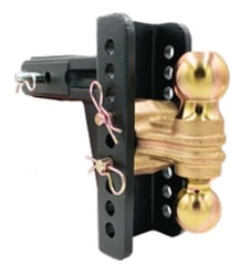 Picture of Blue Ox Adjustable RV Hitch Mount with Receiver Ball Mounts/Receivers