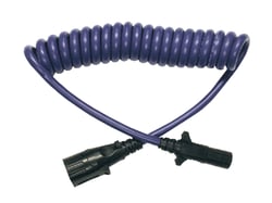 Picture of Blue Ox To Coiled Electrical Cable Trailer Wiring Adapter Connector