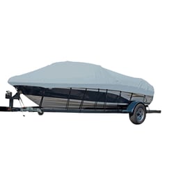 Carver Covers Sun-DURA Boat Cover for V-Hull Runabout with Windshield — image 2