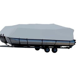 Picture of Carver Covers Sun-DURA Pontoon Boat Cover with Bimini Top