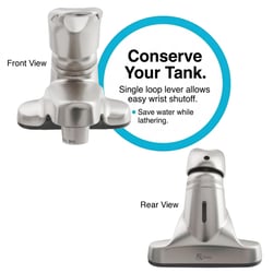 Dura Faucet Single Lever Lavatory Hot/Cold Water Mixer Faucets — image 2
