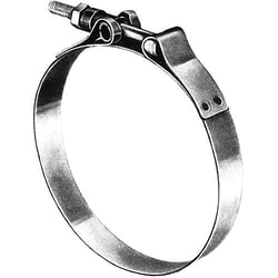 Shields Hose Marine Exhaust T-Bolt Clamp Band Stainless Steel Hose Clamps — image 2