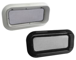 Bomar Gray Series Rectangular Opening Portlight Frame Lens Hatches — image 2