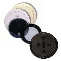 Picture of Beckson Marine Screw-Out Deck Plate with Smooth Center