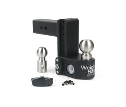 Weigh Safe Drop Adjustable Ball Mount with Built-In Scale and Pintle Attachment — image 3