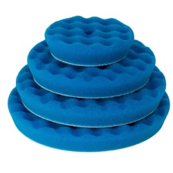 Picture of Rupes Usa Waffle Coarse Polishing Foam Pad Blue Buffers & Polishers