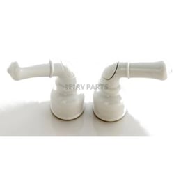 American Brass Hot Cold Acrylic Handle Set Plumbing Parts & Accessories — image 2