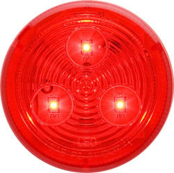 Picture of Optronics Round LED Marker Clearance Light Red