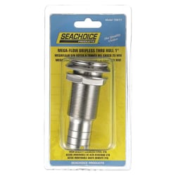 Picture of Seachoice Mega-Flow Dripless Thru Hull Fitting Stainless Steel