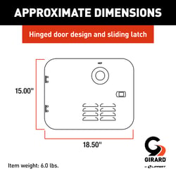 Picture of Girard Product RV Water Heater Door Installation Kit Atwood/Dometic Plumbing Parts & Accessories