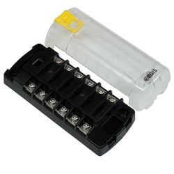 Picture of Swift Kompany 8037 RT Series Fuse Block 6 Independent Circuits with Cover