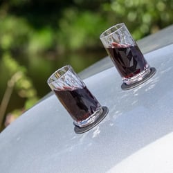 Silwy Drinkware Magnetic Plastic Shot Glasses Set Coasters, Cups & Can Coolers — image 2