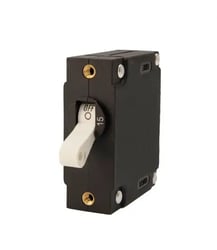 Picture of Swift Kompany 3201-15 15A Single Pole White Toggle Panel Mount Circuit Breaker