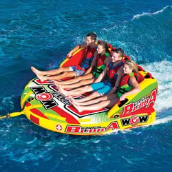 Wow Sports Bubba Hi-Vis Towable Tube Riders — image 2