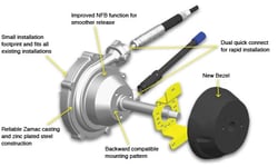 Seastar Solutions Xtreme Tilt NFB Mechanical Steering Kit — image 2