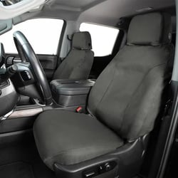 Covercraft Polycotton Custom Seat Cover Front Row Charcoal — image 2