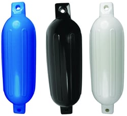 Seachoice Twin Eye Ribbed Boat Fender — image 2