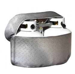 Adco Products Diamond Plated Vinyl Propane Tank Cover — image 2