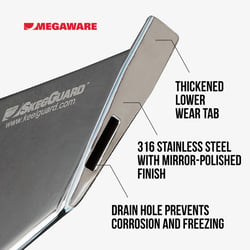 Picture of Megaware KeelGuard SkegGuard Stainless Steel Protector