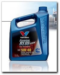 Picture of Valvoline 774038 Premium Blue Extreme Full Synthetic Diesel Engine Oil SAE 5W-40 1 Gallon