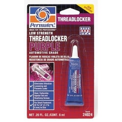 Picture of Permatex 24024 Low Strength Threadlocker Purple 6ml Tube