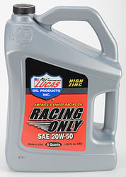 Lucas Oil 10621 SAE 20W-50 Racing Only Motor Oil - 5 Quart — image 3