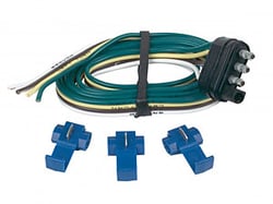 Picture of Hopkins 48125 4-Wire Flat Trailer Connector Plug