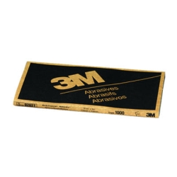 Picture of 3M 2021 Imperial Wet Or Dry Paper Sheets 5-1/2 x 9 Inch 1000 Grit 50 Pack