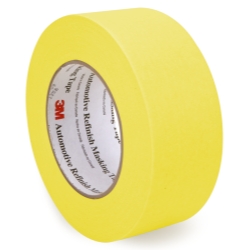 Picture of 3M 6656 Automotive Refinish Yellow Masking Tape