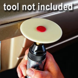 Picture of 3M 7501 Scotch-Brite Molding Adhesive and Stripe Removal Disc 4 Inch Roloc