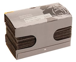 Picture of Mirka 18-118-448 Mirlon Total Ultra Fine Scuff Pad 4.5" x 9" Gray 1500 Grit