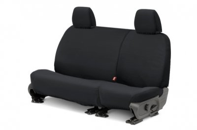 Picture of Covercraft SS7454PCCH Polycotton SeatSaver Custom Second Row Seat Covers Charcoal