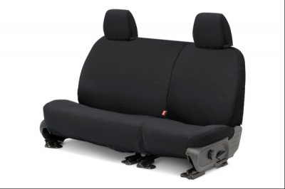 Picture of Covercraft SS8425PCCH Polycotton SeatSaver Custom Second Row Seat Covers Charcoal
