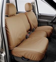 Picture of Covercraft SS3440PCTN Polycotton SeatSaver Custom Front Row Seat Covers - Tan