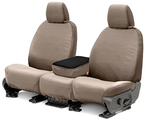 Picture of Covercraft SS2509PCSA Polycotton Seatsaver Custom Front Row Seat Covers Wet Sand
