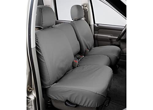 Picture of Covercraft SS8505PCGY Polycotton SeatSaver Custom Second Row Seat Cover - Grey