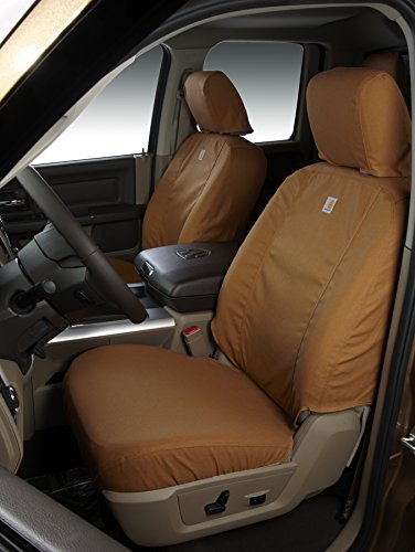 Picture of Covercraft SSC8411CABN Carhartt SeatSaver Second Row Seat Cover - Brown