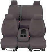 Picture of Covercraft SS2505PCGY Seatsaver Polycotton Front Seat Cover Grey