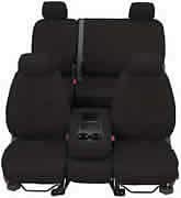 Picture of Covercraft SS7487PCCH Polycotton SeatSaver Custom Third Row Seat Covers Charcoal
