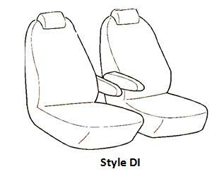 Picture of Covercraft SS7506PCCH Polycotton Seatsaver Custom Third Row Seat Cover Charcoal
