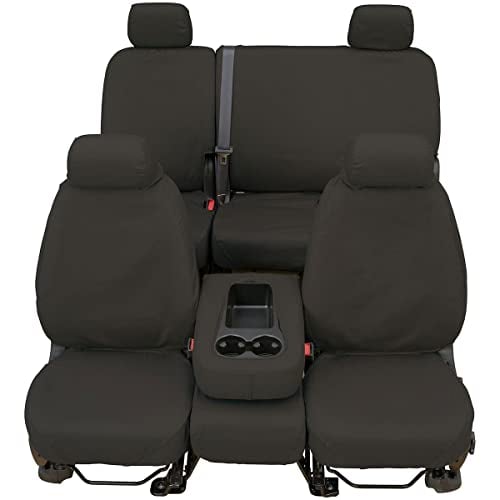 Picture of Covercraft SS3459WFGY Waterproof Polyester Seatsaver Custom Front Row Seat Covers Grey