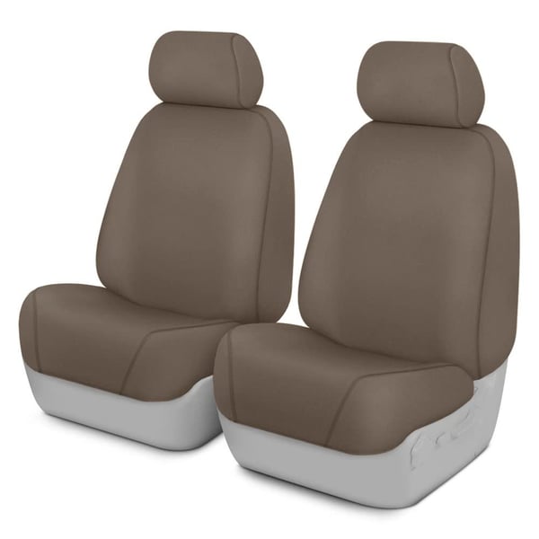 Picture of Covercraft SS2492PCSA Polycotton SeatSaver Custom Front Row Seat Covers Wet Sand