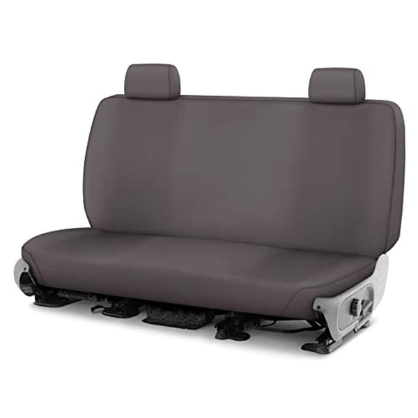 Picture of Covercraft SS7432PCGY Polycotton SeatSaver Custom Second Row Seat Cover - Grey